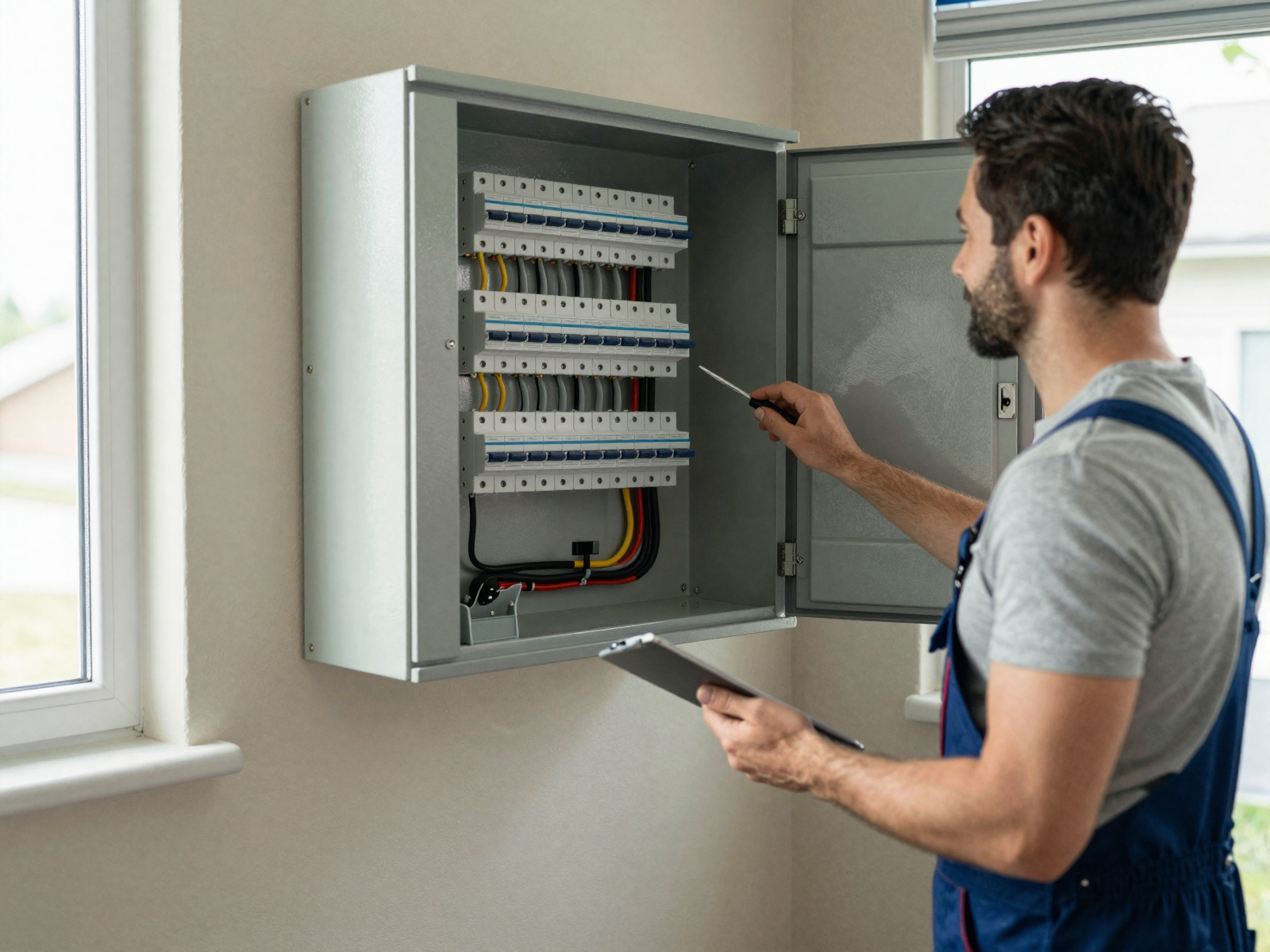 Completed electrical project - Cecil's Electric Services